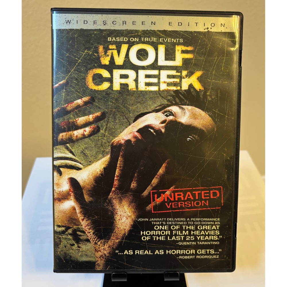 Wolf Creek DVD Unrated Version Widescreen Edition Horror Movie 2006 Dimension